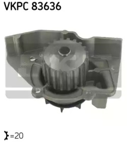 Водяной насос SKF для PEUGEOT 306 Кабриолет (7D, N3, N5) 2.0 16V
